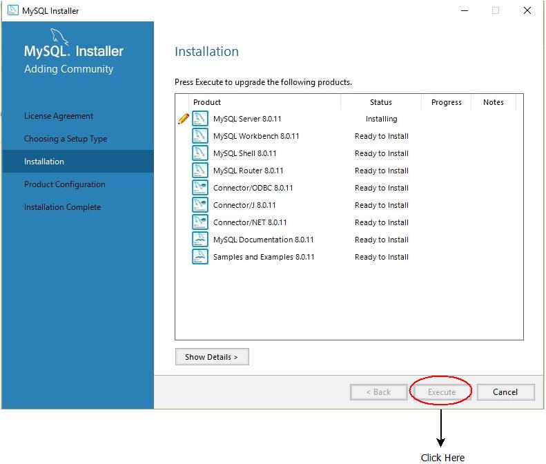 Steps To Install MySQL